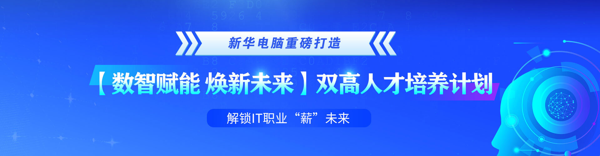 【数智赋能 焕新未来】双高人才培养计划